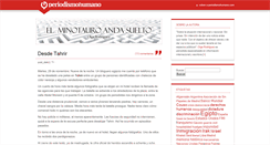 Desktop Screenshot of minotauro.periodismohumano.com